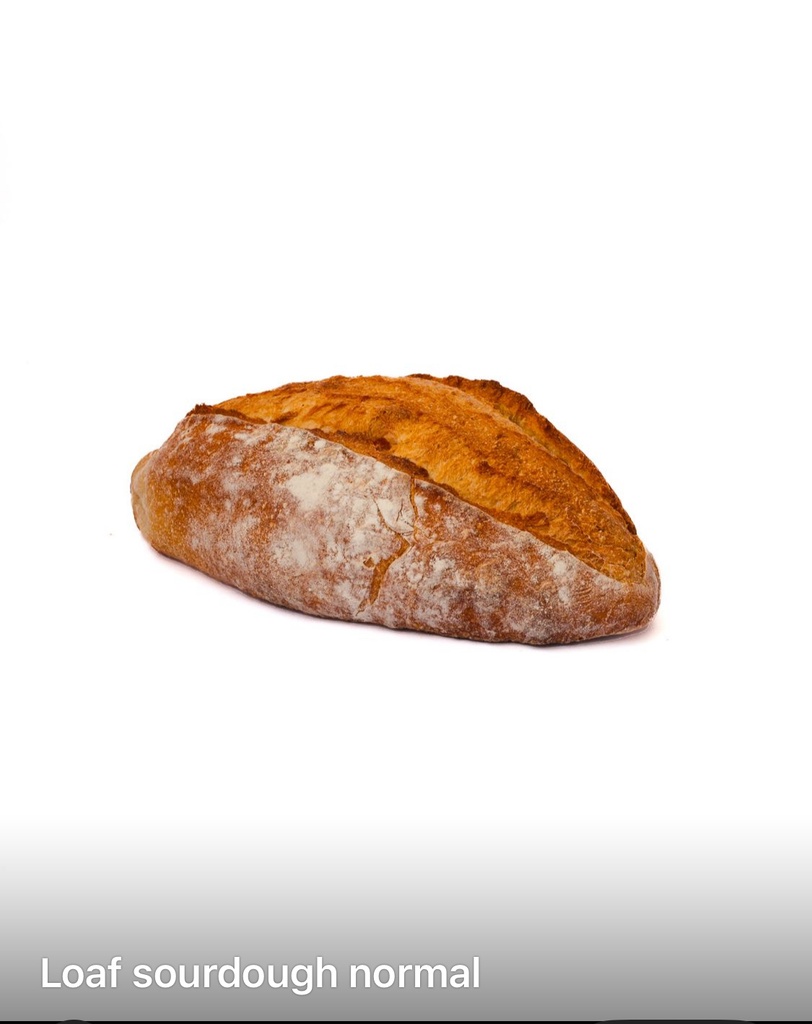 Loaf Sourdough 500gr ( After baking 400gr ) sliced 