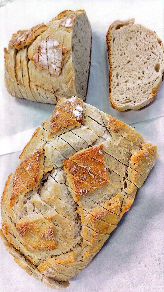 Loaf Sourdough square 1500gr 80%cook  sliced