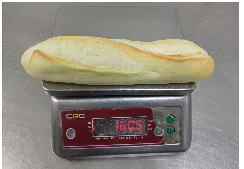 White half Baguette 180gr (After Baking 170gr) 22cm