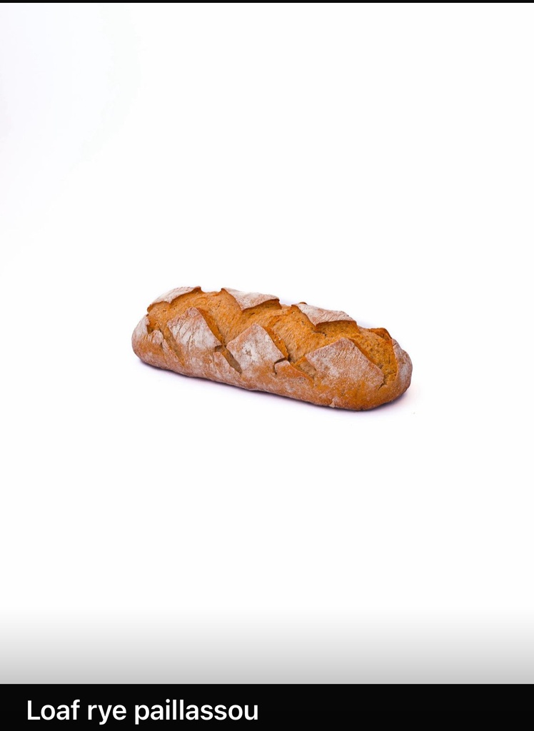 Loaf rye Paillassou Campagne 1200gr Unsliced