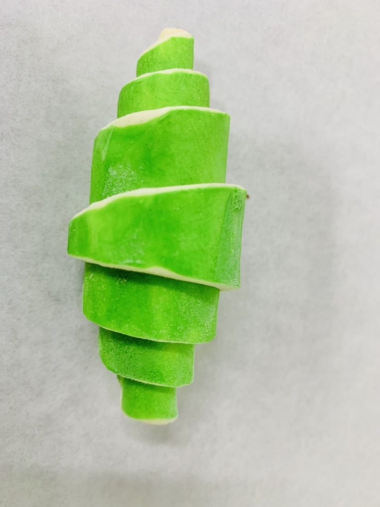 Croissant Green raw mini