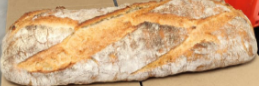 Loaf Sourdough 1100gr, Square Shape, L35cm x W14cm , Fully Baked, Sliced
