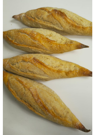 Mini baguettine buckwheat 70gr 70%cook Frozen 