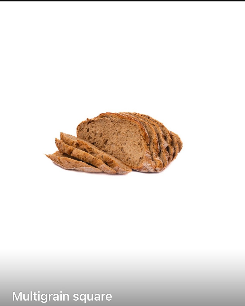 Loaf multigrain square 1400gr 80% cook sliced 