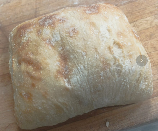 Kebab bread square L:12cm 80% Bake 