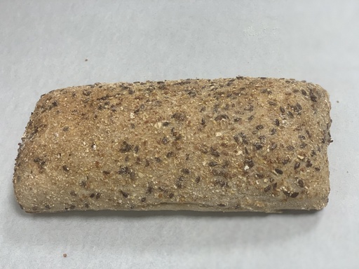Ciabatta Multi seeds 130gr L20cm W7cm 80%cook