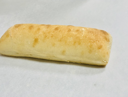Ciabatta 130gr L:20cm W:7cm 80%cook