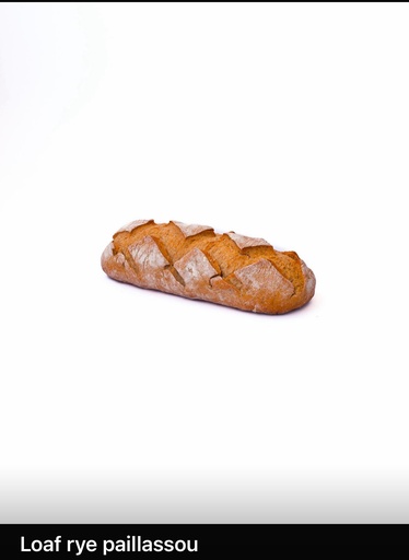 Loaf rye Paillassou Campagne 1200gr Unsliced