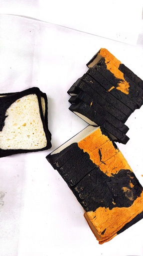 Pain de Mie Japanese 1500gr black and white sliced