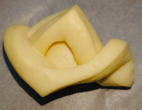 Croissant Danish Pear Almond raw 70gr