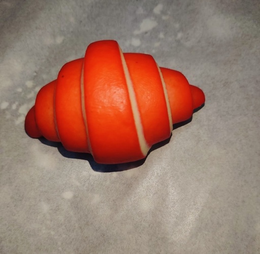 Croissant plain red raw pre proofed mini